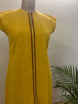 Yellow Kala Cotton Tunic