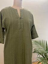Green Kala Cotton Dress