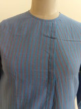 Blue Pink Striped Magomeni Co-ord Set