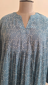 Light Blue Apple Jam Dress