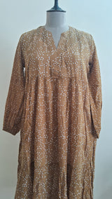 Mustard Apple Jam Dress
