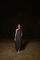 Galaxy Drape Dress 1