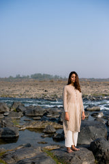 Ivory Cotton Pants