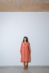 Persian Peach Dress