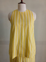 YELLOW STRIPES Kuza Co-ord Set