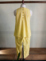 YELLOW STRIPES Kuza Co-ord Set