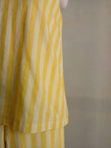 YELLOW STRIPES Kuza Co-ord Set