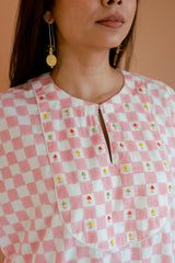 Cherry Blush Kurta