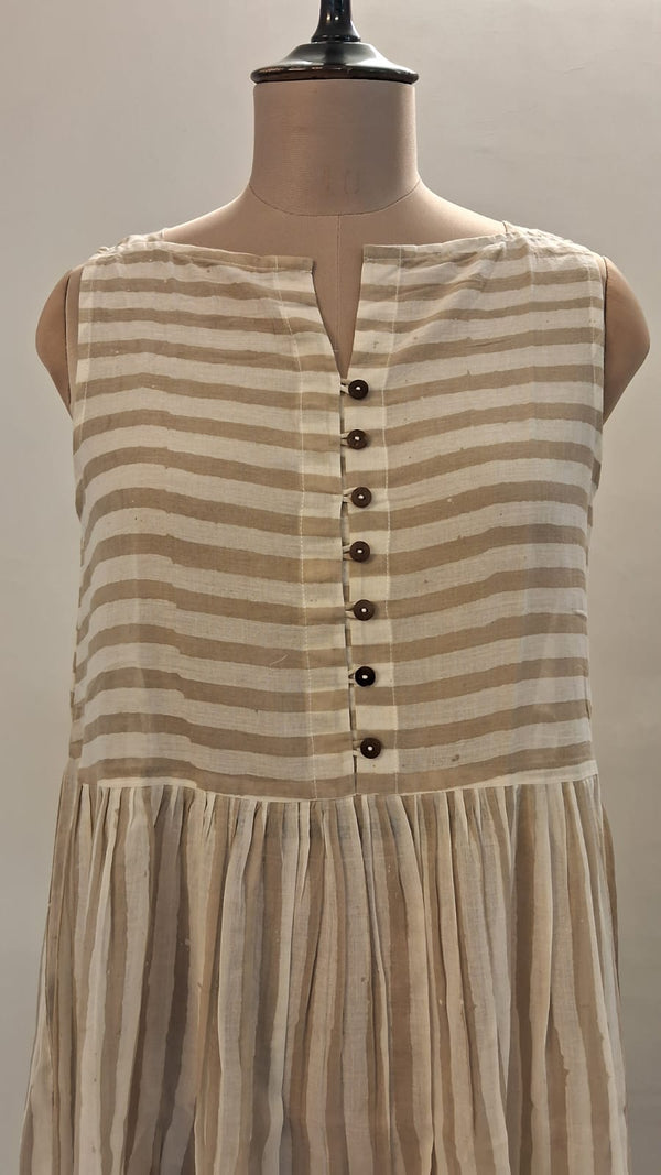 CELESTE DRESS IN BROWN