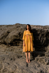 The Marigold Striped Dress