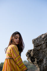 The Marigold Striped Dress