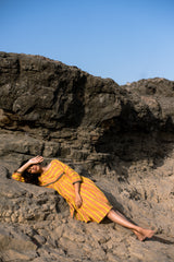 The Marigold Striped Dress