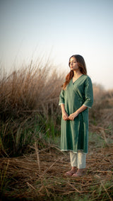 The Dahlia Wrap Tunic