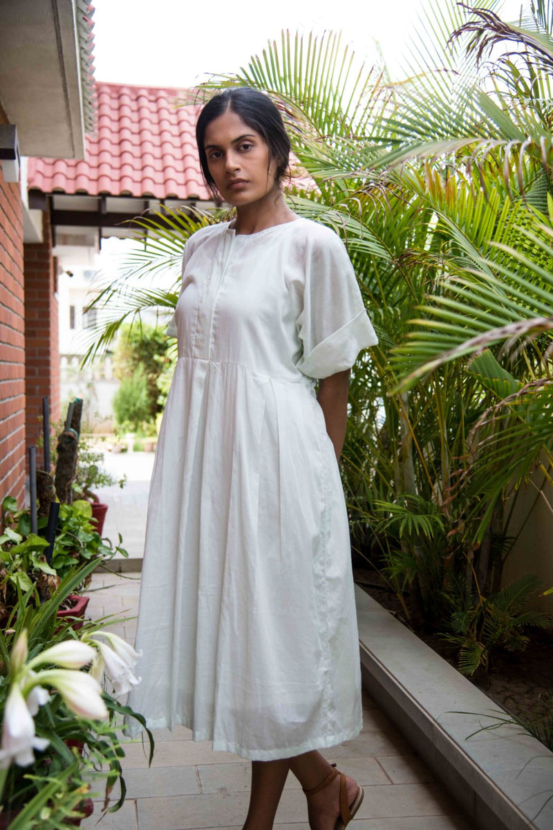 BREEZY MULMUL DRESS