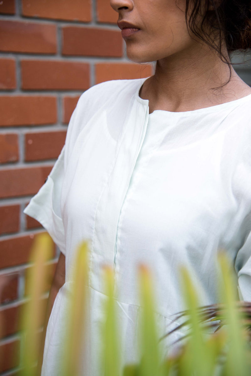 BREEZY MULMUL DRESS