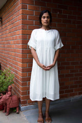 BREEZY MULMUL DRESS