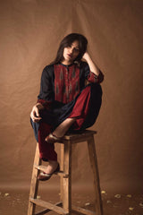 The Maanik Patra Tunic 2.0 in Blue