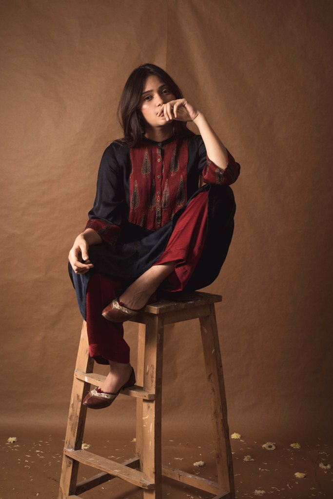 The Maanik Patra Tunic 2.0 in Blue