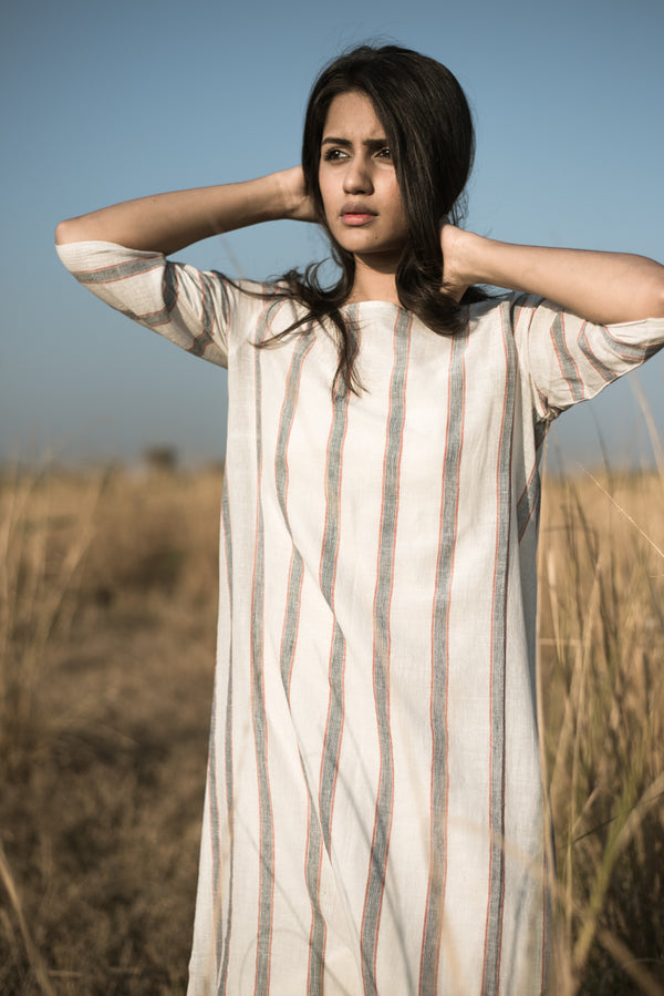 The Striped Straight Tunic