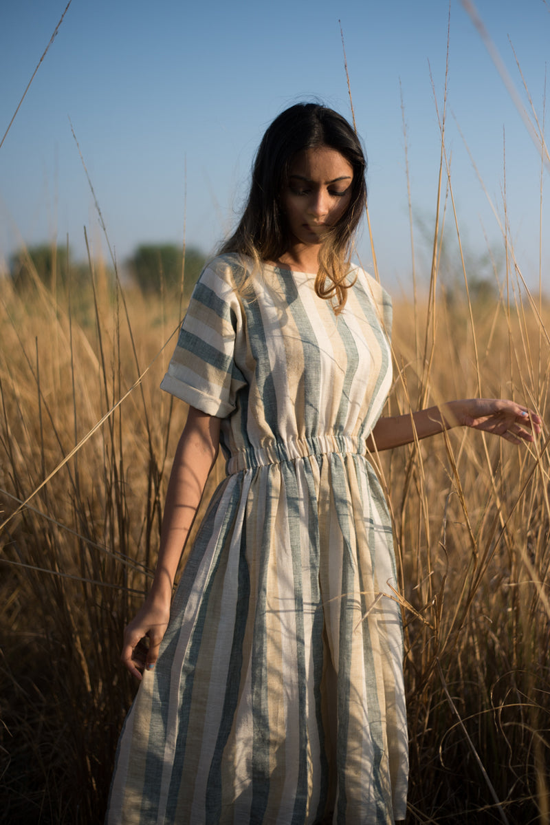 The Sunny Striped Dress