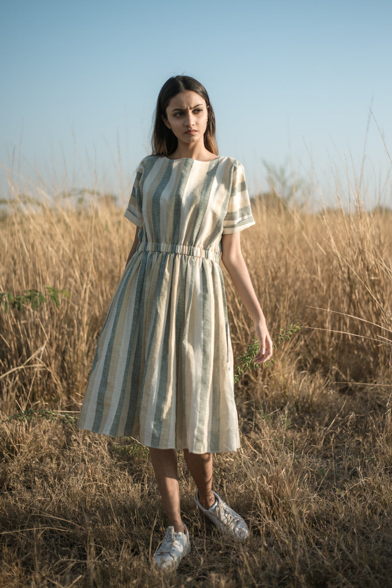 The Sunny Striped Dress