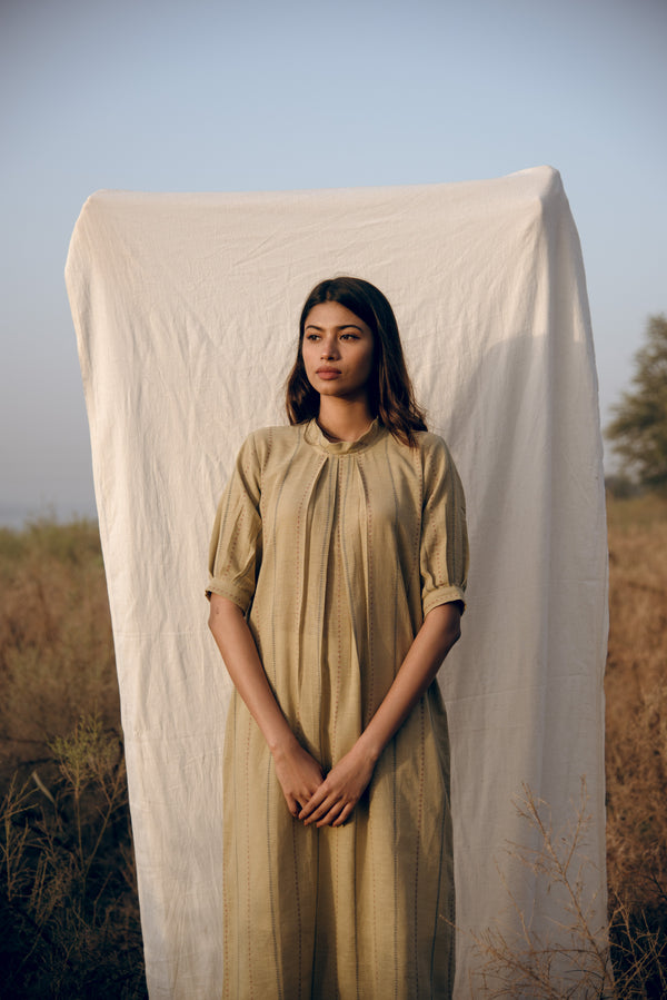 An Earthy Clay Dress
