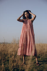 A Red Sepia Dress