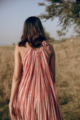 A Red Sepia Dress