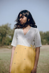 The Daffodil Angrakha Dress