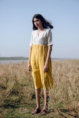 The Daffodil Angrakha Dress