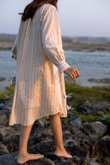 The Melon Striped Dress