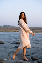 The Melon Striped Dress