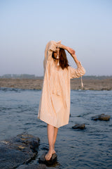 The Melon Striped Dress