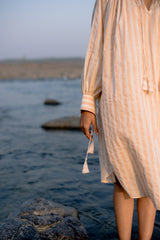 The Melon Striped Dress