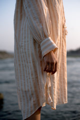 The Melon Striped Dress