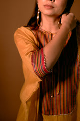 Maahi Set in Yellow
