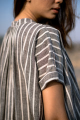 The Sable Striped Dress