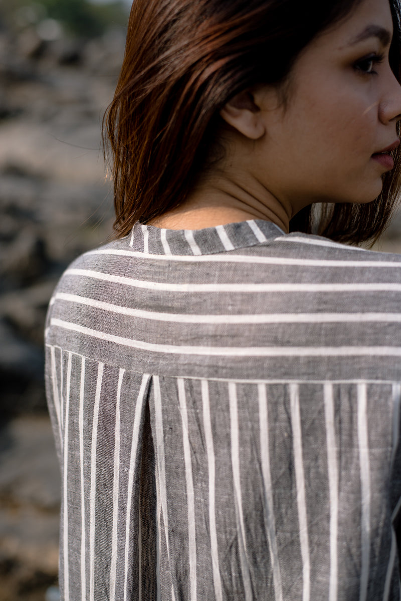 A Shadow Striped Tunic