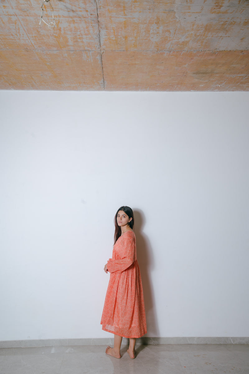 Persian Peach Dress