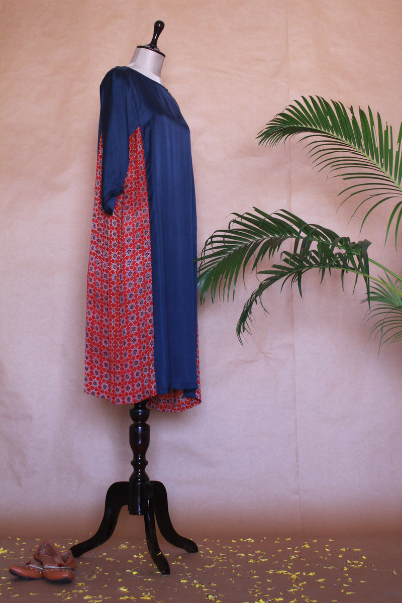 The Syaha Basanti Tunic in Blue