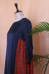 The Syaha Basanti Tunic in Blue