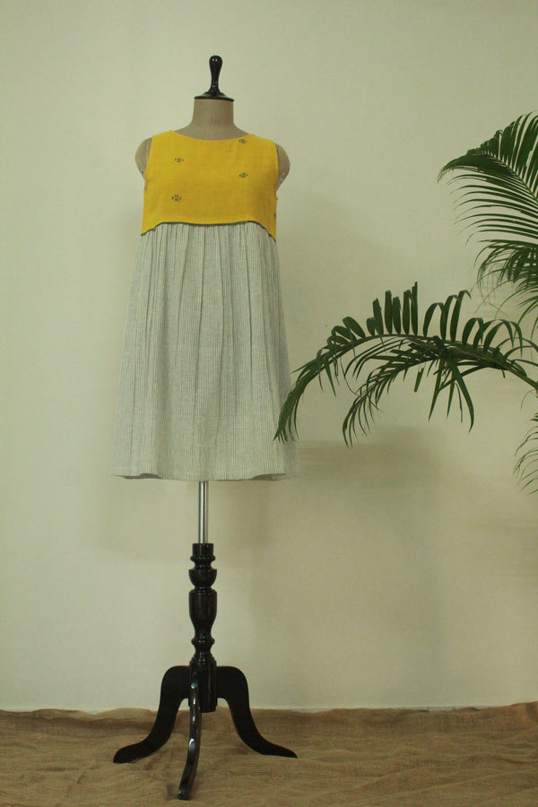 Yellow Organic Cotton Dress