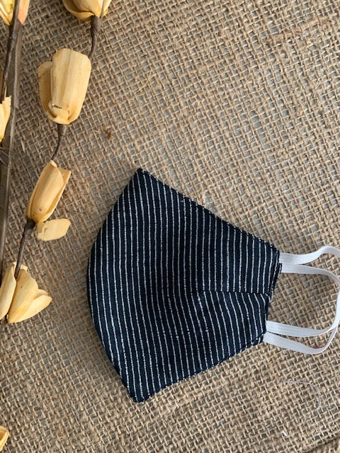 Black Striped Mask